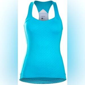 Bontrager Vella Women’s Cycling Tank Blue Size Small Built In Bra